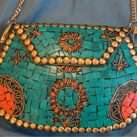 Intricate Design, one of a kind, Ramla bags! Hand made, artistic design style! - Picture 2 of 7
